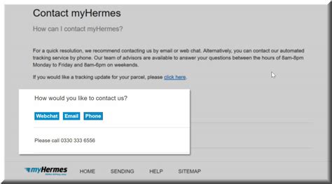 my Hermes account